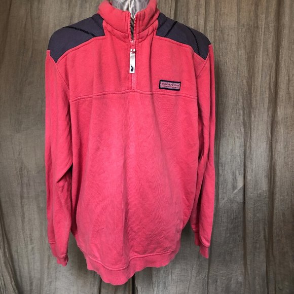 Vineyard Vines Other - Vineyard Vines Nantucket Red half zip sweatshirt L